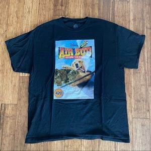 AINTNOBODYCOOL AirBud pun parody t-shirt 🐶🏀